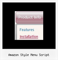 Amazon Style Menu Script Mouse Over Pull Down