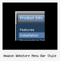 Amazon Webstore Menu Bar Style Submenu Maker