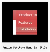 Amazon Webstore Menu Bar Style Dropdown Menu Javascripts