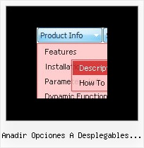 Anadir Opciones A Desplegables Java Pulldown Menus In Html