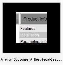 Anadir Opciones A Desplegables Java Javascript Onmouseover Scroll Frame