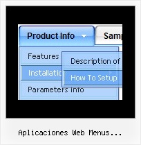 Aplicaciones Web Menus Desplegables Ej Create Expanding Menu