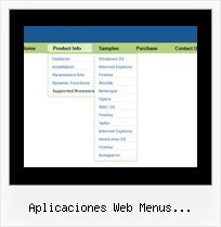 Aplicaciones Web Menus Desplegables Ej File Maker Ejemplos