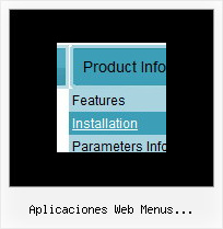 Aplicaciones Web Menus Desplegables Ej Transparent Drop Menu