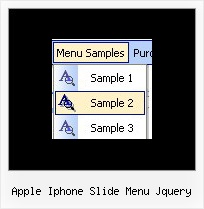 Apple Iphone Slide Menu Jquery Pull Down Menu Text Dhtml