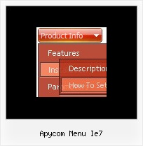 Apycom Menu Ie7 Html Sliding Menu