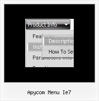 Apycom Menu Ie7 Examples Of Horizontal Dhtml Menus
