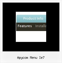 Apycom Menu Ie7 Javascript Menu On Fly