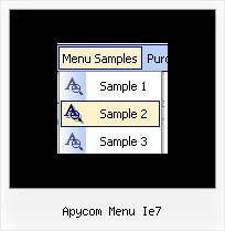 Apycom Menu Ie7 Source Code For Dynamic Html Menus