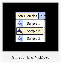 Ari Yui Menu Problems Submenu