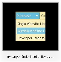 Arrange Indexhibit Menu Horizontally Expandable Java Script Menu Dynamique