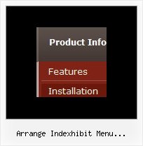 Arrange Indexhibit Menu Horizontally Expandable Layers In Javascript