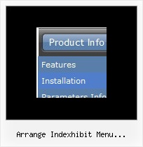 Arrange Indexhibit Menu Horizontally Expandable Expandable Menu Bar In Html