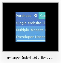 Arrange Indexhibit Menu Horizontally Expandable Css Dynamic Menus