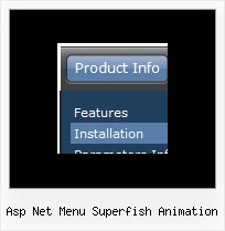 Asp Net Menu Superfish Animation Dhtml Javascript Drop Down Menu Rollover Menu