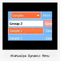 Atahualpa Dynamic Menu Loading Bar Dhtml