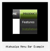 Atahualpa Menu Bar Example Sliding Frame Dhtml