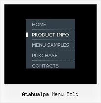 Atahualpa Menu Bold Javascript Top Drop Down Menu