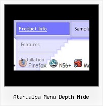Atahualpa Menu Depth Hide Html Menu Simple
