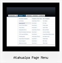 Atahualpa Page Menu Mouseover Menus Tutorial