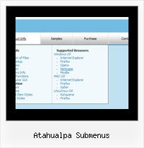 Atahualpa Submenus Drag And Javascript Toolbar