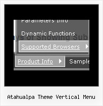 Atahualpa Theme Vertical Menu Java Vertical Navigation