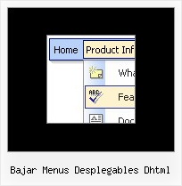 Bajar Menus Desplegables Dhtml Cool Css Menu