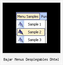 Bajar Menus Desplegables Dhtml Menu Javascript Tree