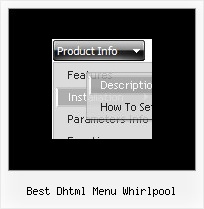 Best Dhtml Menu Whirlpool Pulldown Javascript Menue