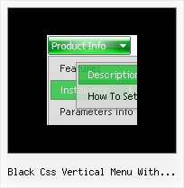 Black Css Vertical Menu With Submenus Javascript Dropdown Creating Dropdown