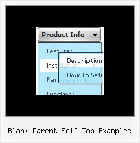 Blank Parent Self Top Examples Sub Menu