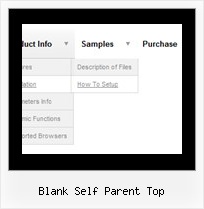 Blank Self Parent Top Javascript Floating Navigation Bar