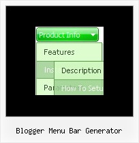 Blogger Menu Bar Generator Menu Html Tutorial