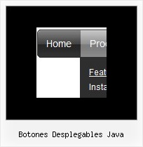 Botones Desplegables Java Menu Example Netscape