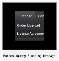 Bottom Jquery Floating Message Worksheet Menu Bar