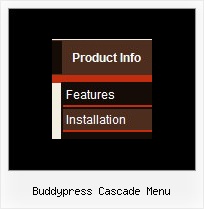 Buddypress Cascade Menu Mouseover Vertical Cascading Menu