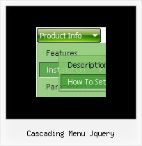 Cascading Menu Jquery Menu Paginas Web