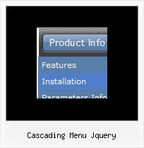 Cascading Menu Jquery Relative Position Dhtml Collapse