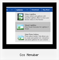 Ccs Menubar Javascript Pop Up Menu Code