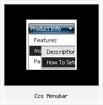 Ccs Menubar Web Menu Buttons