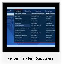 Center Menubar Comicpress Code Menubar Dropdown Fireworks
