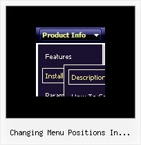 Changing Menu Positions In Interspire Rolldown Menu Html