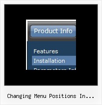 Changing Menu Positions In Interspire Design Dropdown