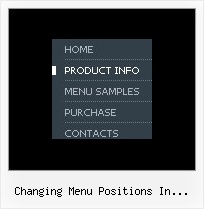 Changing Menu Positions In Interspire Menus From Jscript