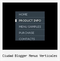 Ciudad Blogger Menus Verticales Horizontal Dynamic Menu