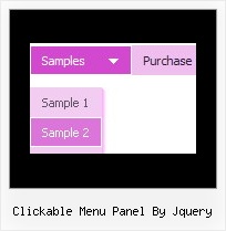 Clickable Menu Panel By Jquery Creating A Jump Menu In Javascript