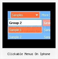 Clickable Menus On Iphone Flyout Javascript Menus