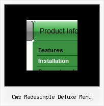Cms Madesimple Deluxe Menu Jscript Buttons Disabled Images