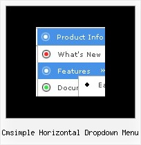 Cmsimple Horizontal Dropdown Menu Javascript Select Tree