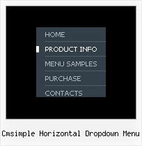 Cmsimple Horizontal Dropdown Menu Javascript Pull Down Menu Script Download